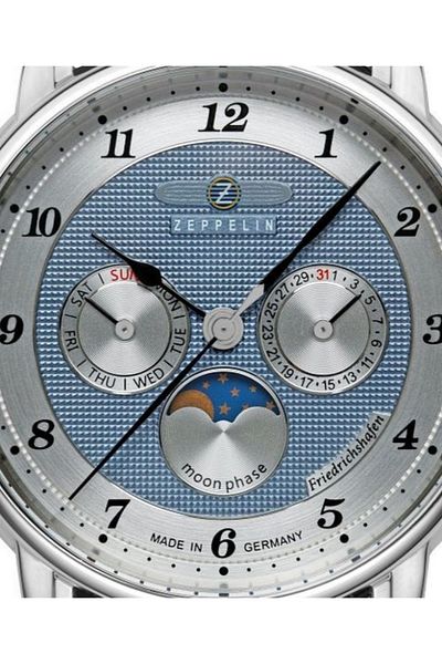 Zeppelin Friedrichshafen Moonphase Men's Watch