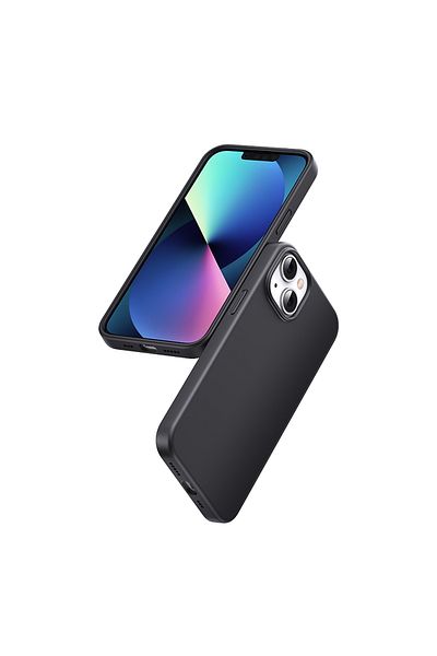 Ugreen Elastyczne silikonowe etui na telefon do iPhone 14 Plus Protective Case czarny