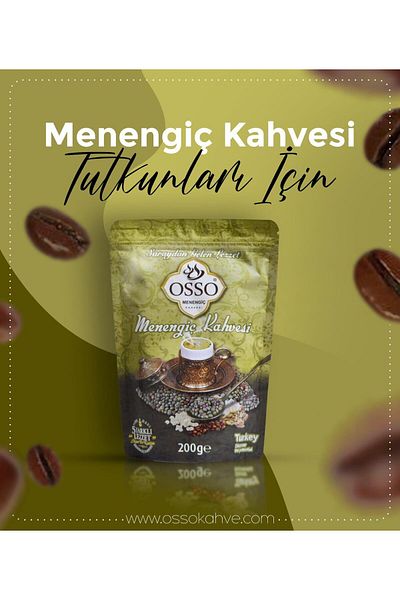 Osso 24-Pack Menengiç Coffee (24X200=4800Gr)