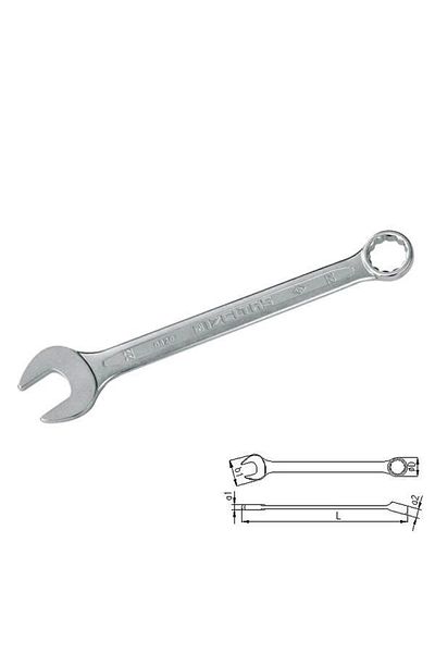 PRATİKOBA İzeltaş 0320 Combined Key 12 mm Short Size