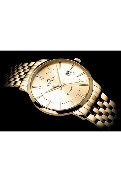 APPELLA Classic Diamond Men's Watch