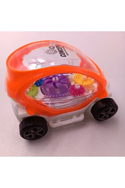 dalimag Toy Car for Kids with Lights, Sounds, Dancing, Orange,