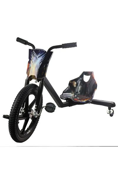 rexa Pedal Drift Scooter for Kids – 3-Wheel Drifting Ride-On with Rear Steering