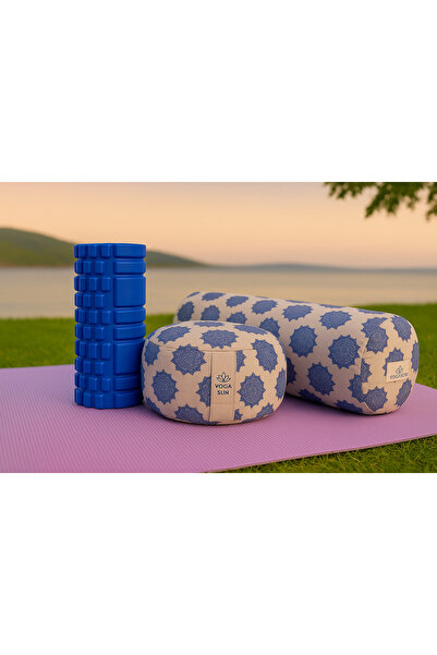 SUN YOGA PİLATES SPOR EKİPMANLARI SUNYOGA Zafu meditasyon minderi -Bolster- F...