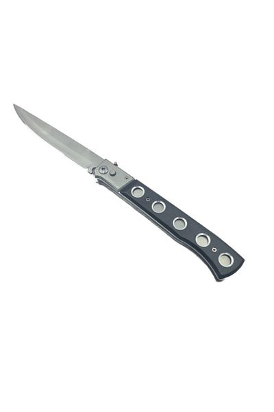 dalimag Briceag cu Deschidere Automata, Model 5 Gauri, Lama Din Otel, Cu Husa, Sistem Prindere Curea, 31 cm,