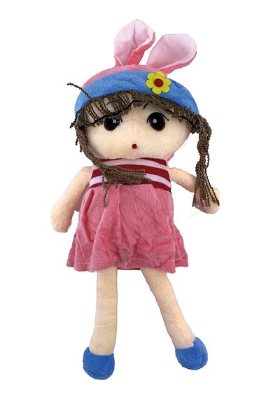 rexa Plush Girl Doll – Lovely Soft Toy for Girls – 40 x 9 x 15 cm