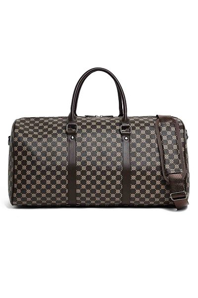 R&B Brown MEN'S DUFFLE BAG