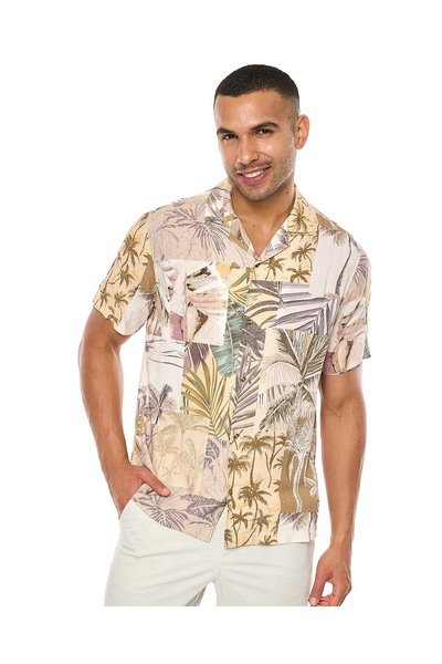 R&B Beige MCF-SS-SHIRT-S-XXL