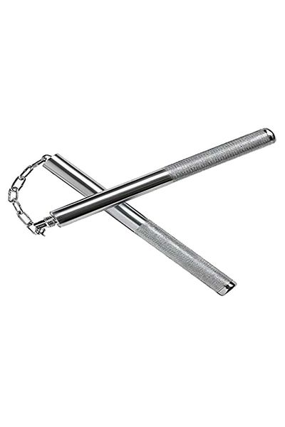 OEM Nunceag-nunchucku, metalic, 27 cm, argintiu