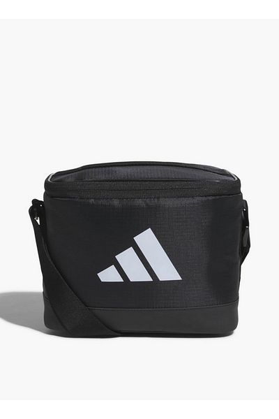 adidas Men Logo Print Lunch Bag with Zip Closure