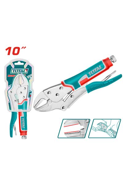 TOTAL Total THT191002 10" Automatic Straight Crimping Pliers