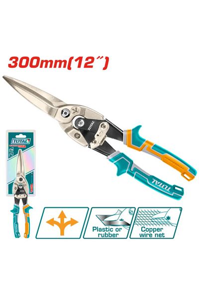 TOTAL Total 12" Straight Long Sheet Metal Shears Tht525106