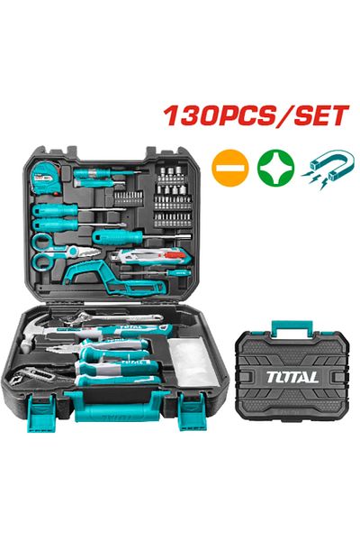 TOTAL 130 Pcs tools set THKTHP21306