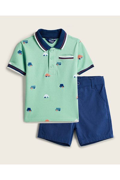 R&B TOP AND BOTTOM SET 0-24M