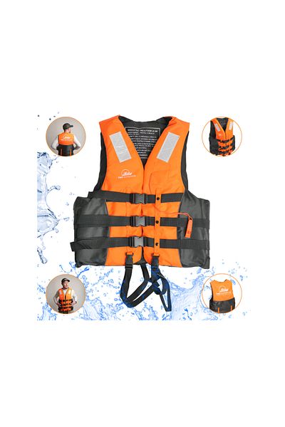 Yacht TNG Vesta de Salvare Portocalie, TNG Outdoor, Ajustabila, Material Durabil, L