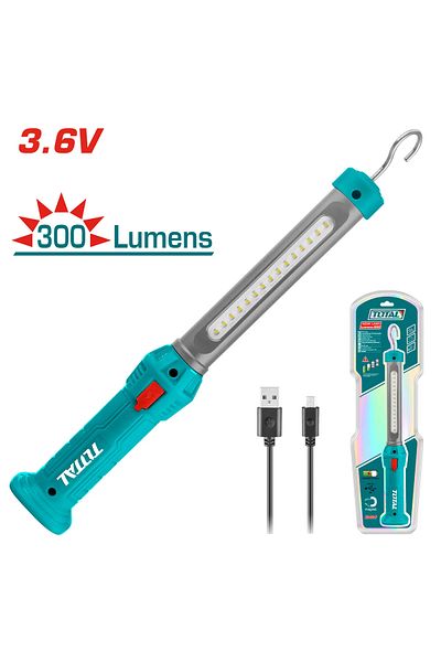 TOTAL Total Twli35261 3.6v Battery Engineer's Lamp