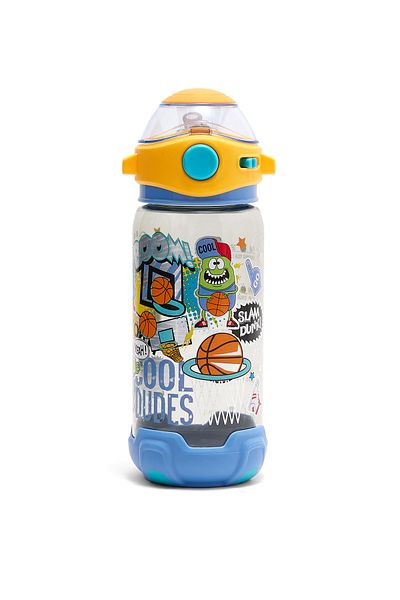 R&B Grey Boys Water Bottle