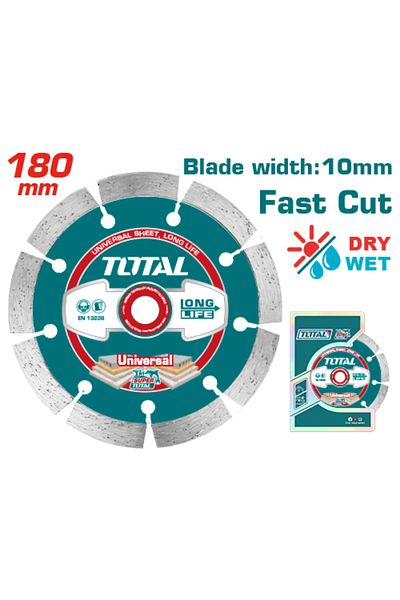 TOTAL Total Tac2111803 7" Open Dry Marble Cutting Disc