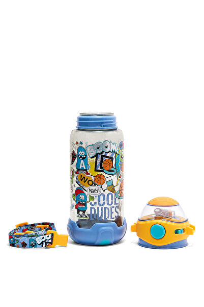 R&B Grey Boys Water Bottle