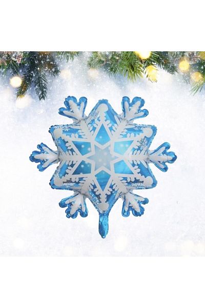 turkuaz parti Snowflake Foil Balloon 72cm Elsa, Frozen Country, Frozen