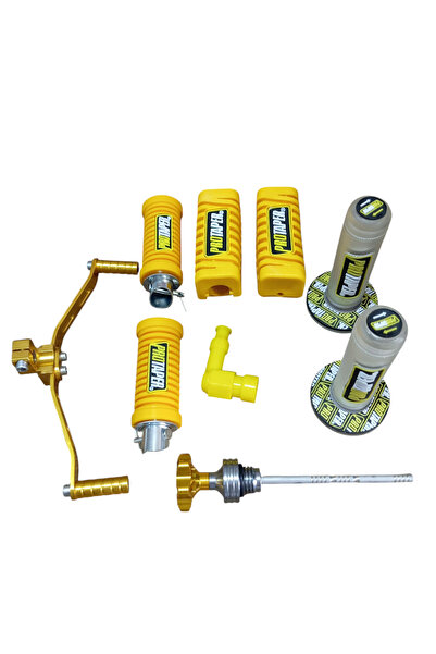 Protaper CG KUBA MODİFİYE SET ELCİK BASAMAKLAR YAG CUBUGU VİTES PEDALI BUJİ BASLIGI SARI