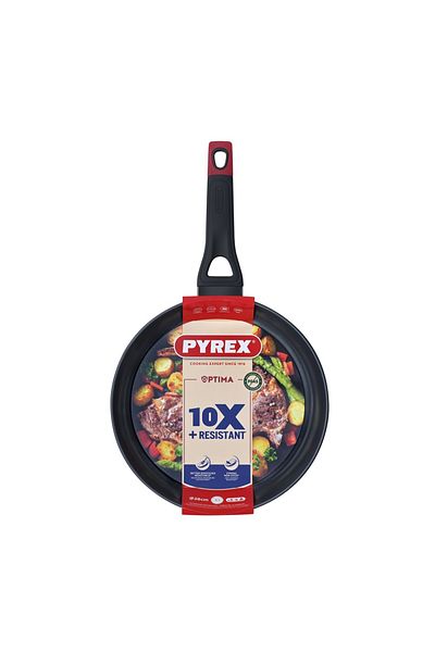 Pyrex Optima+ Frying Pan 28cm – PFAS-Free Non-Stick Pan – Suitable for All Stovetops