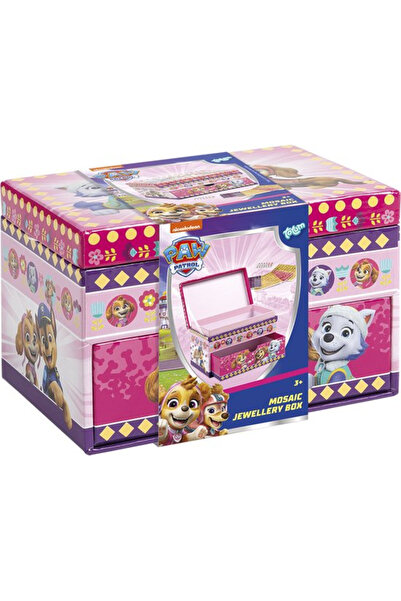 Totum Set DIY creativ, Decorează-ți propria cutie de bijuterii cu tematică Pa...