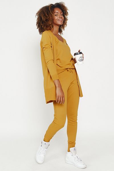 Hopoi Women's Skinny Leg Knitwear Trousers