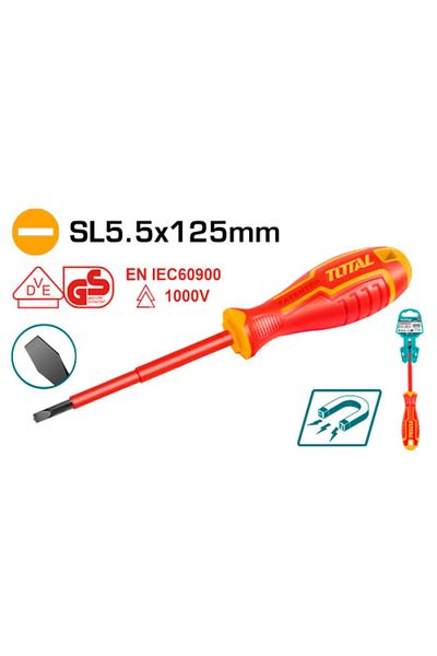 TOTAL Insulated screwdriver THTIS5125