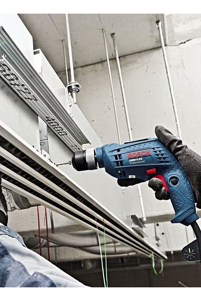 Bosch Professional Electric Drill GBM 6 RE – Blue – High-Speed Compact Drill for Precision Work