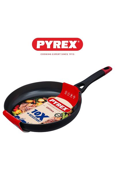Pyrex Optima+ Frying Pan 30cm – PFAS-Free Non-Stick Pan – Suitable for All Stovetops