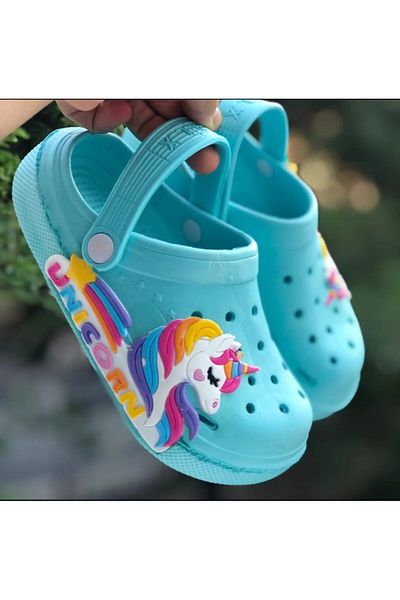 Pandalina Girl's Figure Sandals Anti-Slip Lightweight Sole Luxury Children's Sandals Slippers
