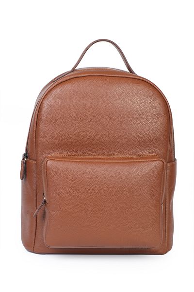 GENTE Genuine Leather Unisex Backpack Gn042040Drl