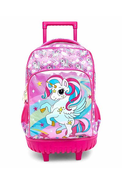 R&B Aqua Girls Trolley Bag