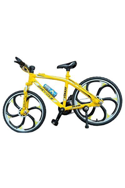 alpmodel Dağ Bisikleti Model Metal Ayakta Durabilen 15 Cm Bisiklet 1 Adet