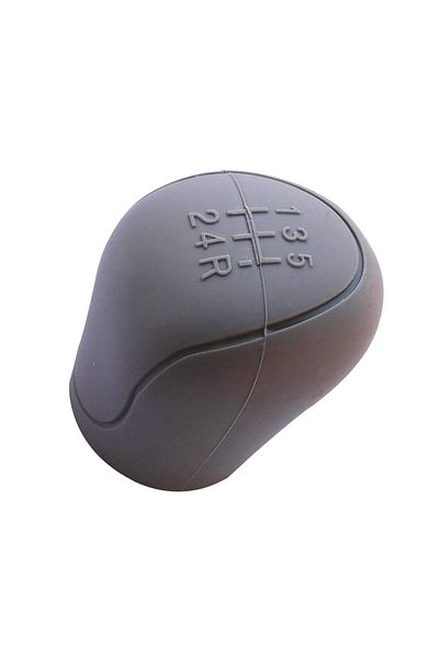 Universala Gear shift knob cover, 5-speed manual transmission, grey