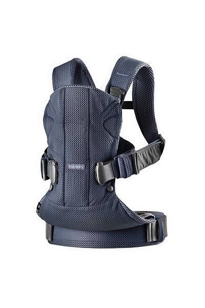 BabyBjörn BabyBjorn - Anatomical carrier One Air - Navy Blue, 3D Mesh