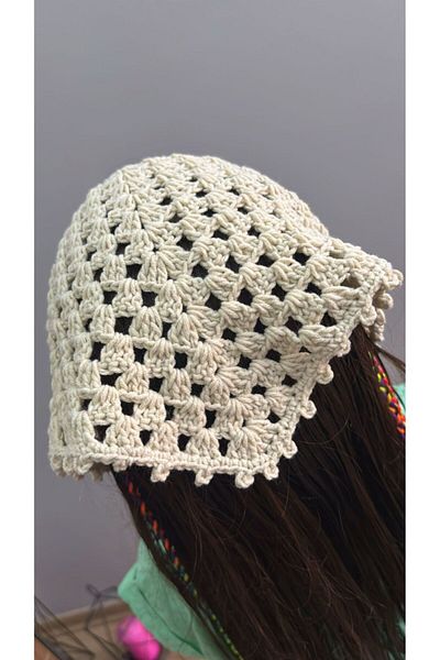 YUMAK HOBİ EVİ Hand Knitted Bandana