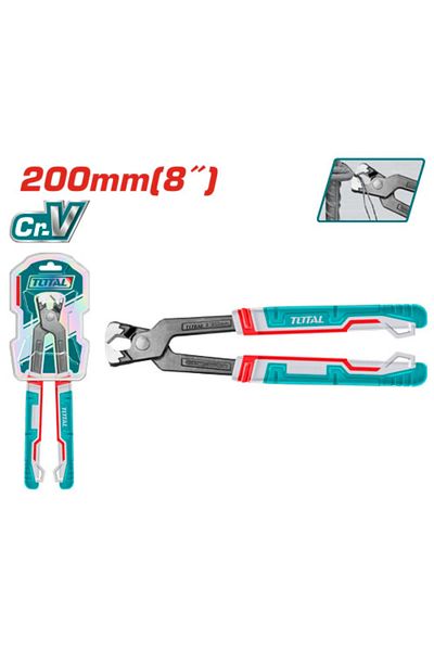 TOTAL Total Tht2881 8" Long Head Rubber Hand Wire Cutter