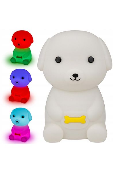 OEM LED night light, dog shape, RGBW, Masterled