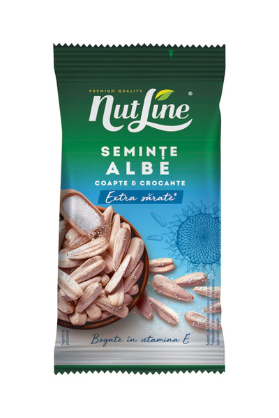 Nutline seminte albe extra sarate 100g,