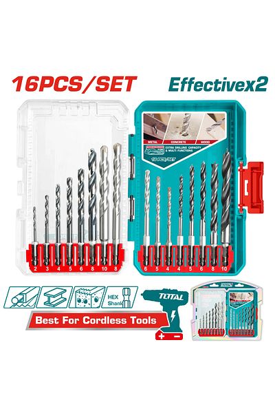 TOTAL Total Tacsdl11608 16pcs/set Feather Set