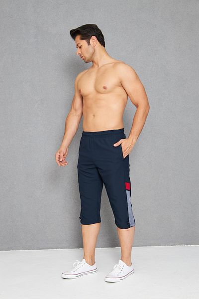 Enrico Ferry Bărbați Stripe Detaliat Buzunar Micro Sea Capri Bleumarin 2668-L