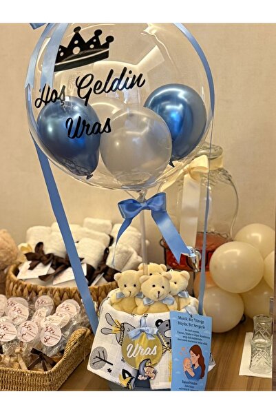 Baloonwonders Balon Kutusu hediye ayıcıklı