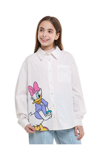 R&B GIRLS WOVEN TOP 8-16Y