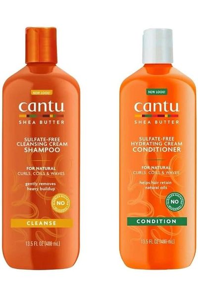Cantu Shea Butter for Natural Hair Shampoo and Conditioner SULFATE FREE