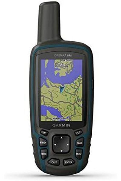 Garmin GPSMAP 64x, Handheld GPS, Preloaded with TopoActive Maps