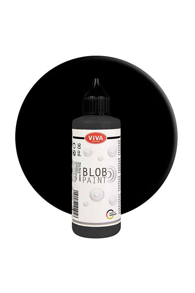 Viva Decor Dot painting paint, Blob Paint VIVA DECOR, 90ml Black