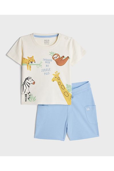 R&B TOP BOTTOM SET 0-24M