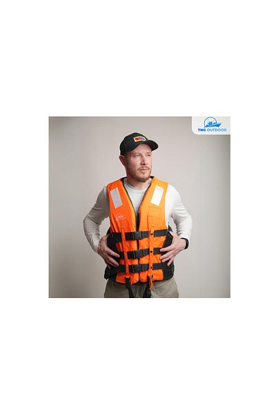 Yacht TNG Vesta de Salvare Portocalie, TNG Outdoor, Ajustabila, Material Durabil, L